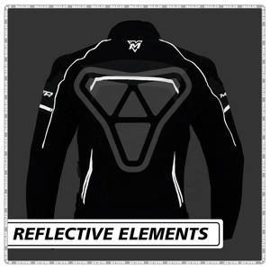 Léger CE approuvé niveau 2 Protection Sportswear coupe-vent imperméable respirant veste d'équitation courte pour motos Plus - Product Image 5