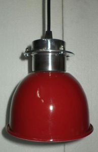 Lámpara Colgante LED E27 de Metal Negro con Pantalla de Campana, Tamaño Grande, Estilo Industrial Vintage para Dormitorio - Product Image 6