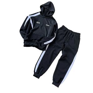 Ensemble de jogging à capuche avec logo personnalisé Survêtement de créateur pour homme à manches longues 100% survêtements en polyester pour l'hiver - Product Image 1