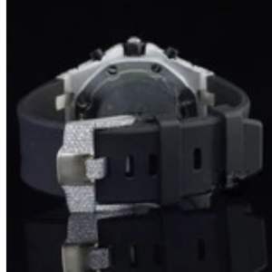 Reloj de Moissanite de lujo personalizado | VVS Iced Out Skeleton | Pasa el probador de diamantes al por mayor - Product Image 6