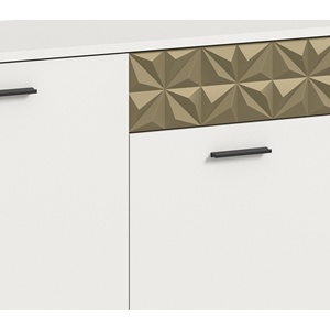 Set da Soggiorno Moderno Design Tedesco Prism X76J4W01 in Truciolato Melaminico Bianco - Product Image 6