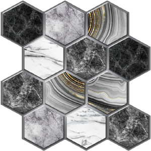 Panneau tridimensionnel en PVC décoratif 30*30cm pâte murale 3D 50*50cm tête <span class=keywords><strong>de</strong></span> <span class=keywords><strong>lit</strong></span> concave en trois dimensions salon <span class=keywords><strong>chambre</strong></span> - Product Image 6