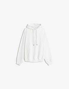 Sweat à capuche écologique d'hiver de haute qualité pour hommes sur mesure pour pull de couleur blanche avec poche 100% sweat à capuche en molleton de coton - Product Image 5