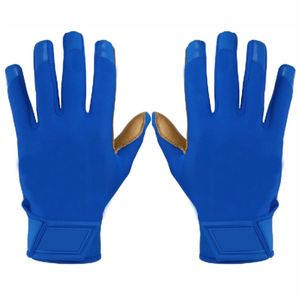 Top Trending High Quality Lightweight Breathable Unisex Baseball Softball <b>Batting</b> Gloves Leather Customized Logo Professional - Product Image 6