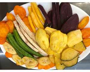 ผักและผลไม้ตากแห้งแบบผสมในถุงสุญญากาศผักและผลไม้แห้งผสมสำหรับอุตสาหกรรมขนมขบเคี้ยวส่งออกจำนวนมาก - Product Image 6