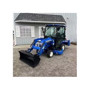 Tractor New Holland Workmaster 75 con plataforma plana y Controles fáciles de usar para trabajos de carga e implementos - Product Image 4