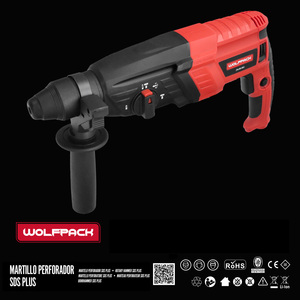 Martello perforatore SDS PLUS da 900 Watt. Con accessori e custodia per il trasporto - Product Image 6