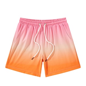 Pantalones cortos de entrenamiento de verano para hombre, pantalones cortos transpirables de cintura media con cierre elástico, servicio OEM al por mayor - Product Image 2