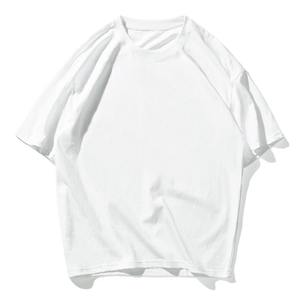100% coton col rond T-Shirt pour hommes OEM doux respirant à manches courtes grande taille coupe ample avec motif imprimé - Product Image 6