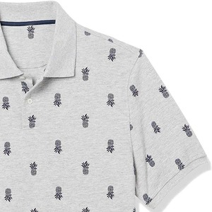 Novedad de verano personalizada, camiseta transpirable de moda de negocios para hombre, camiseta de manga corta para Polo, diseño hueco, lona, seda helada sólida - Product Image 6