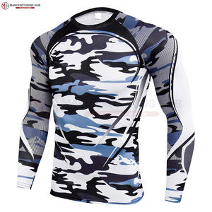 Meilleure qualité en gros Rash Guard personnalisé à manches longues Rush Guard Stretch Fitness séchage rapide tenue décontracté Rash Guard - Product Image 5