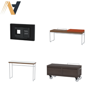 Urban Inspired Courtyard Hotel Furniture Bedroom Set from Vietnam Manufacturer Crafted for Guest Casegoods Comfort and Style - Product Image 4