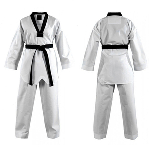 Uniforme de entrenamiento de Karate Gi WF de algodón pesado de alta calidad para desgaste de artes marciales - Product Image 1