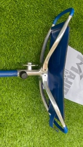 Bastón de Tiro Ajustable, Silla Plegable de Cuero de Gran Tamaño y Duradera, Asiento para Polo, Pesca, Golf, Senderismo y Caminatas - Product Image 3