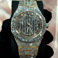 Jam Tangan Berlian Analog Otomatis Mekanis Sport Edisi Terbatas Desain Baru Eksklusif 2025 Perak Sterling 925