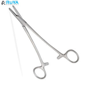 Soporte de aguja de madera de Crile para dentistas, sujeción de trinquete dentado de 16cm, Forceps de bloqueo, hecho en Pakistán, CE ISO PK - Product Image 2