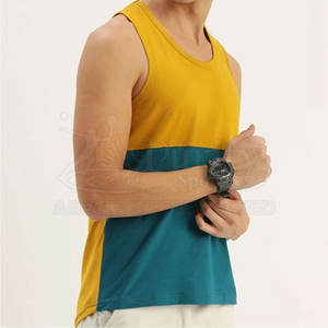 เสื้อกล้ามใส่เล่นกีฬาของผู้ชายเสื้อกล้ามออกกำลังกายสีตามสั่ง - Product Image 2