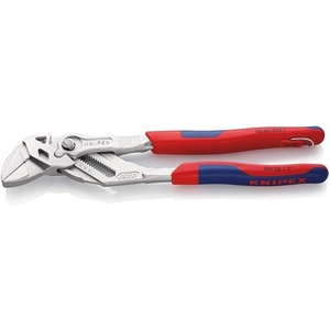 KNIPEX Pliers Wrench 250mm Chrome-Plated 52mm <b>Clamping</b> Width Multi-Component Handles with Fastening Eyelet - Product Image 1