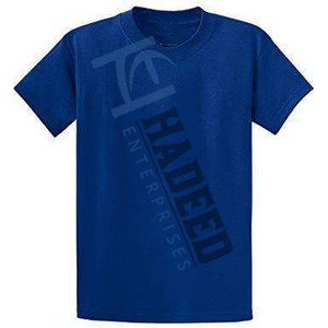 ที่มีคุณภาพสูงผ้าฝ้ายโพลีเอสเตอร์พิมพ์เสื้อผู้ชายเสื้อยืดปริมาณ DIY OEM ที่กำหนดเอง - Product Image 1