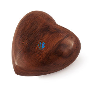 Wholesale Heart Shaped Wooden Pet Urn Personalized Dedication Cremation Urn <b>for</b> Pet <b>Ashes</b> Keepsake Urn <b>Box</b> Made in Vietnam - Product Image 4