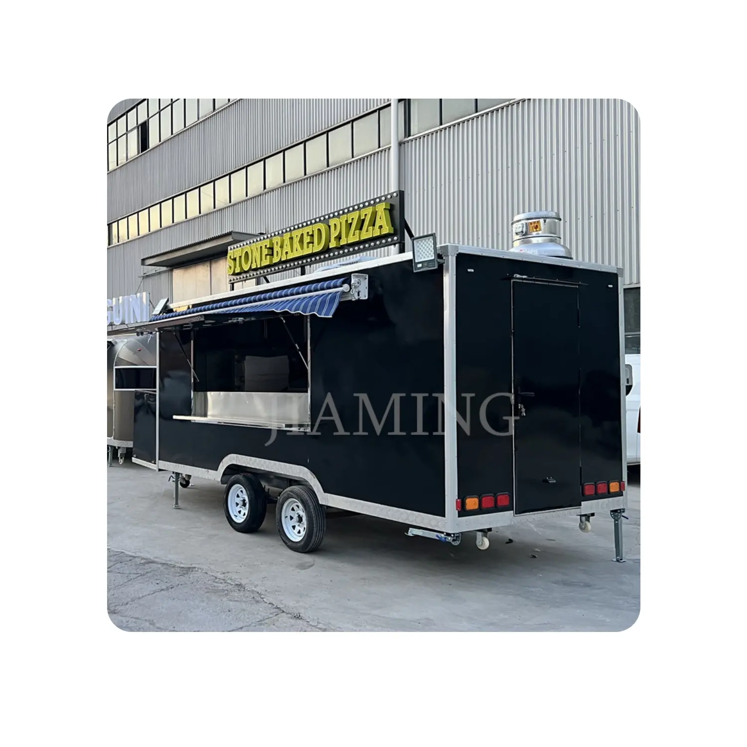 Commercial Chinese Electric Food Truck Mobile Kitchen Catering Food Car