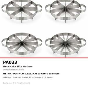Fida Stainless Steel <b>Cake</b> <b>Cutter</b> - 10 - Product Image 4