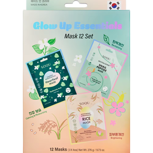SOQU GLOW UP ESSENTIALS SET DE MASCARAS 12 - Product Image 1