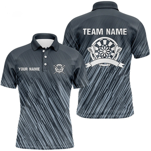 เสื้อโปโลสำหรับผู้ชายเสื้อปาเป้าผ้าโพลีเอสเตอร์100% ระบายอากาศได้ดีแห้งเร็ว MDJ-0078 - Product Image 1
