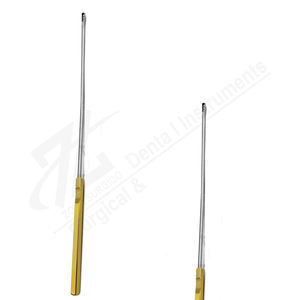 Curette de biopsie Kevorkian 313 mm de long, instrument chirurgical manuel en acier inoxydable, panier certifié CE, réutilisable, fabricant - Product Image 1