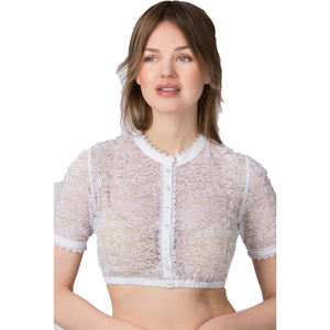 OEM ODM Tablier chemisier grande taille pour femmes, décontracté, floral, pour l'automne et le printemps Dirndl traditionnel bavarois pour l'Oktoberfest Festival - Product Image 1