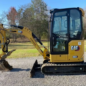 CAT Mini (jusqu'à 12,000 lbs) Excavatrices Machines de construction avec moteur PLC Mini Track Digger - Product Image 6