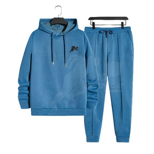 Chándales de Invierno para Hombre de Alta Calidad con Capucha, Estampados, Transpirables, de Secado Rápido, de Forro Polar de Poliéster/Algodón - MOQ Bajo - Product Image 1