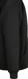 Men's Black Hooded Sweatshirt Regular Fit Solid Colour Casual Fleece <b>Hoodie</b> With Front Pocket Autumn Wear 2027 - Product Image 4