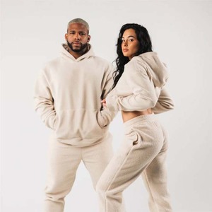OEM Custom Manufacture Winter Half Zip <b>Sherpa</b> Trousers Fleece Pant Trouser Cheep Price for men's pants, straight, curved striped - Product Image 4