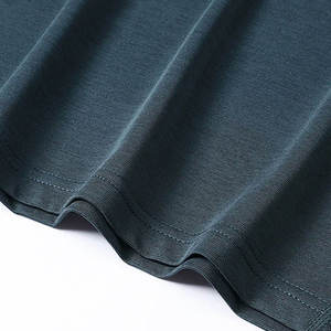 Conjunto de pantalones cortos informales de verano para hombre, camiseta y pantalones cortos de punto con logotipo personalizado, servicio OEM, gran oferta, conjunto de dos piezas de talla grande - Product Image 6