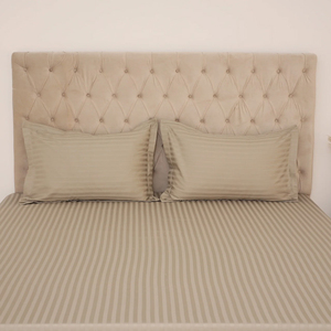 Draps en satin de coton uni sur mesure, design uni, draps de lit en satin de luxe pour hôtel, pour adultes, avec service OEM - Product Image 4