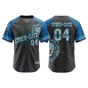 Maillot de baseball personnalisé Nom imprimé OEM sublimé 100% polyester Maillots de baseball bon marché Maillot vierge pour enfants - Product Image 6