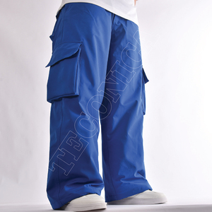 High Street Style Hombres Cargo Pantalones de esquí Pierna ancha Baggy Fit Ropa de calle suelta Snowboard Diseño impreso a prueba de viento - Product Image 6