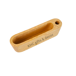 Eco-Friendly Natural Wood <b>Stationery</b> Namecard Holder Perfect Gift Idea for Office Desk Writing Desktop & <b>Drawer</b> Organizer - Product Image 3