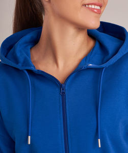 Deux pièces Jogger pantalons de survêtement survêtement ensembles survêtement survêtement femmes personnalisé recadrée fermeture éclair sweats à capuche et pantalon coupe slim ensemble - Product Image 6