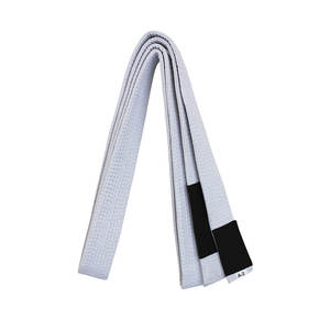 Ceintures de karaté de haute qualité à marque privée, en matériau durable, pour arts martiaux, faible MOQ - Product Image 1