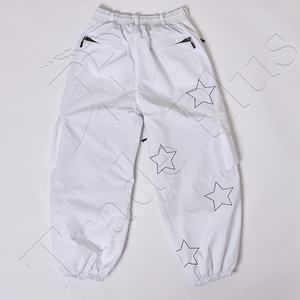 Pantalones con cordón y múltiples bolsillos personalizados Unisex, ropa de calle, pantalones Cargo de secado rápido con cierre de cremallera, a prueba de viento para hombres - Product Image 2