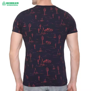 Camiseta de Cuello Redondo para Hombre, 100% Algodón, Peso Pesado, Corte Regular, con Características Antiarrugas y Transpirables - Product Image 2