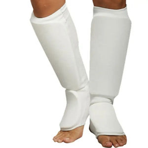 Protège-tibias MMA pour Muay Thai et Kickboxing, protège-tibias de protection avec protège-cou pour le sparring et l'entraînement - Product Image 1