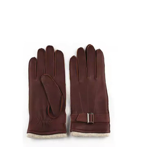 Real Leather Warm Winter <b>Women</b> Leather <b>Gloves</b> Winter Warm Black Fashion <b>Women's</b> PU <b>Touch</b> <b>Screen</b> Leather <b>Gloves</b> From Pakistan - Product Image 4