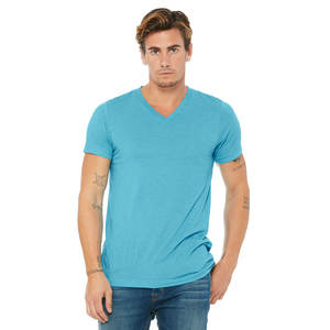 Camisetas de Cuello en V para Hombre, Preencogidas, Suaves, Ajustadas, Premium, Clásicas, de Algodón - Product Image 4