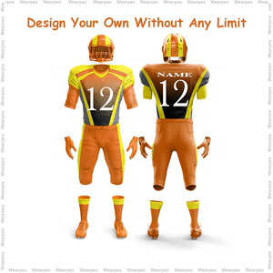 Tenue de football américain pour jeunes, ensemble uniforme de football américain, maillot de football américain pour équipes, ensembles uniformes grande taille - Product Image 2