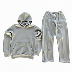 Sweat à capuche oversize en polaire d'hiver de qualité supérieure pour homme, streetwear, lavage à l'acide personnalisé, vintage, broderie délavée, logo privé - Product Image 1