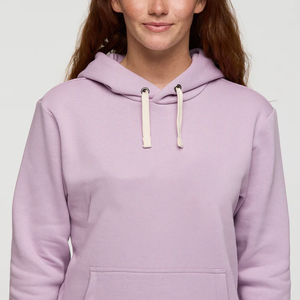 เสื้อฮู้ดดี้ผู้หญิงสีลาเวนเดอร์สุดเก๋ ทันสมัยและสวมใส่สบาย ตัวเลือกแฟชั่นที่ยั่งยืน ผสมผสานสไตล์และความสบายอย่างลงตัว โดย Ako - Product Image 4