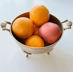 Cuenco de latón vintage hecho a mano bellamente Pulido-latón puro para decoración del hogar y ocasiones de boda para mercados de exportación - Product Image 4